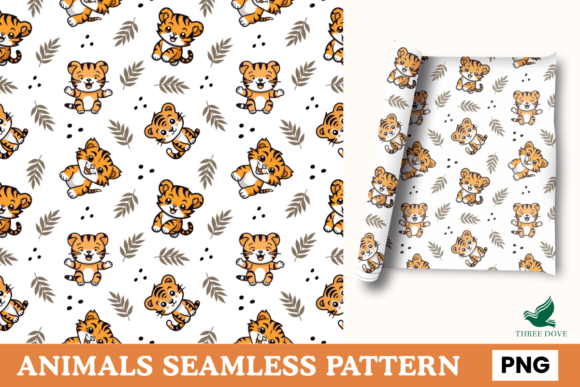 Animal Seamless Pattern - 012: A Powerful Digital Design Resource for Modern Creators