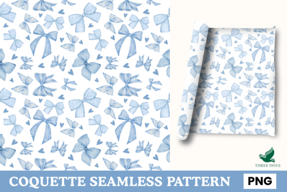 Coquette Seamless Pattern - 03: A Design Essential for Creatives