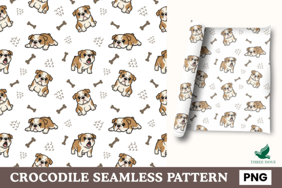 Dog Seamless Pattern - 08: A Premium Digital Design for Creative Projects