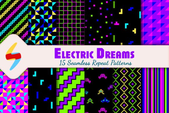 Electric Dreams Pattern Paper Pack
