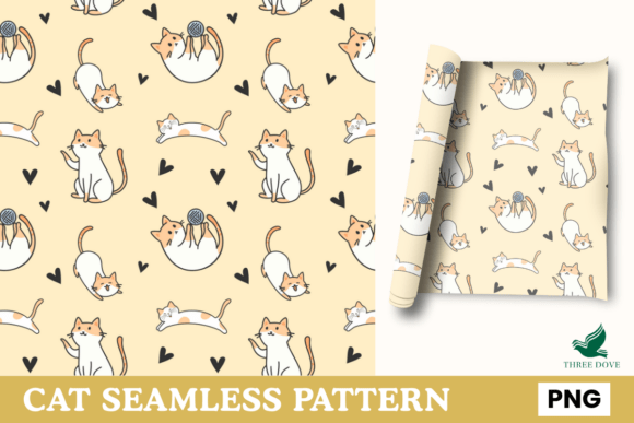 Everything You Need to Know About the Cat Seamless Pattern – A Digital Design Essential