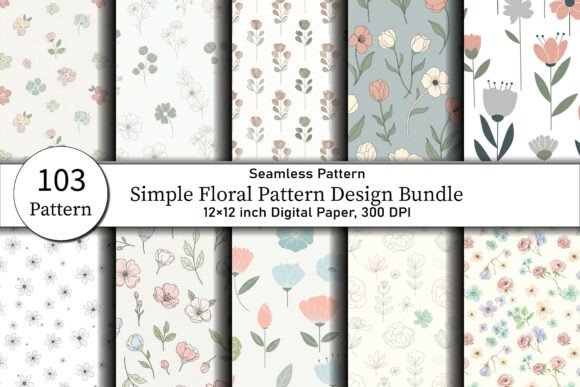 Floral Digital Paper Mega Bundle – A Strategic Resource for Creative Professionals