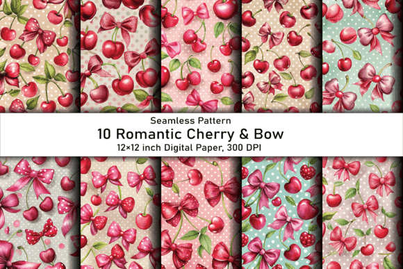 What Is the Romantic Cherry Bow Pattern and How Can It Enhance Your Creative Work?